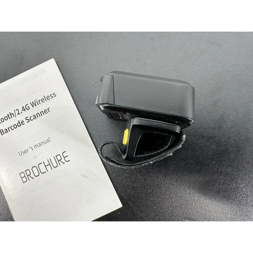 Alacrity 2D Wireless Ring Bluetooth Barcode Scanner (8-B)